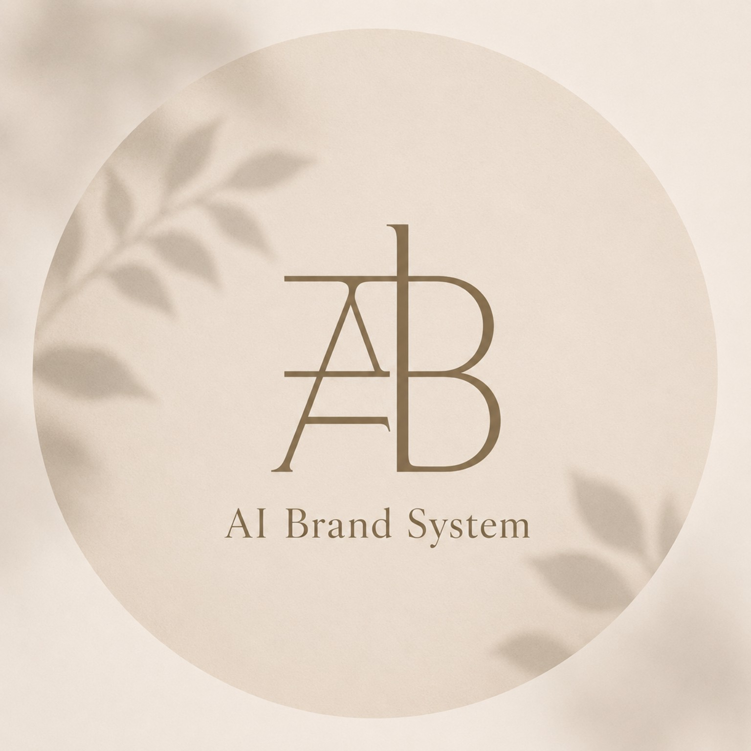 Logótipo AI Brand System